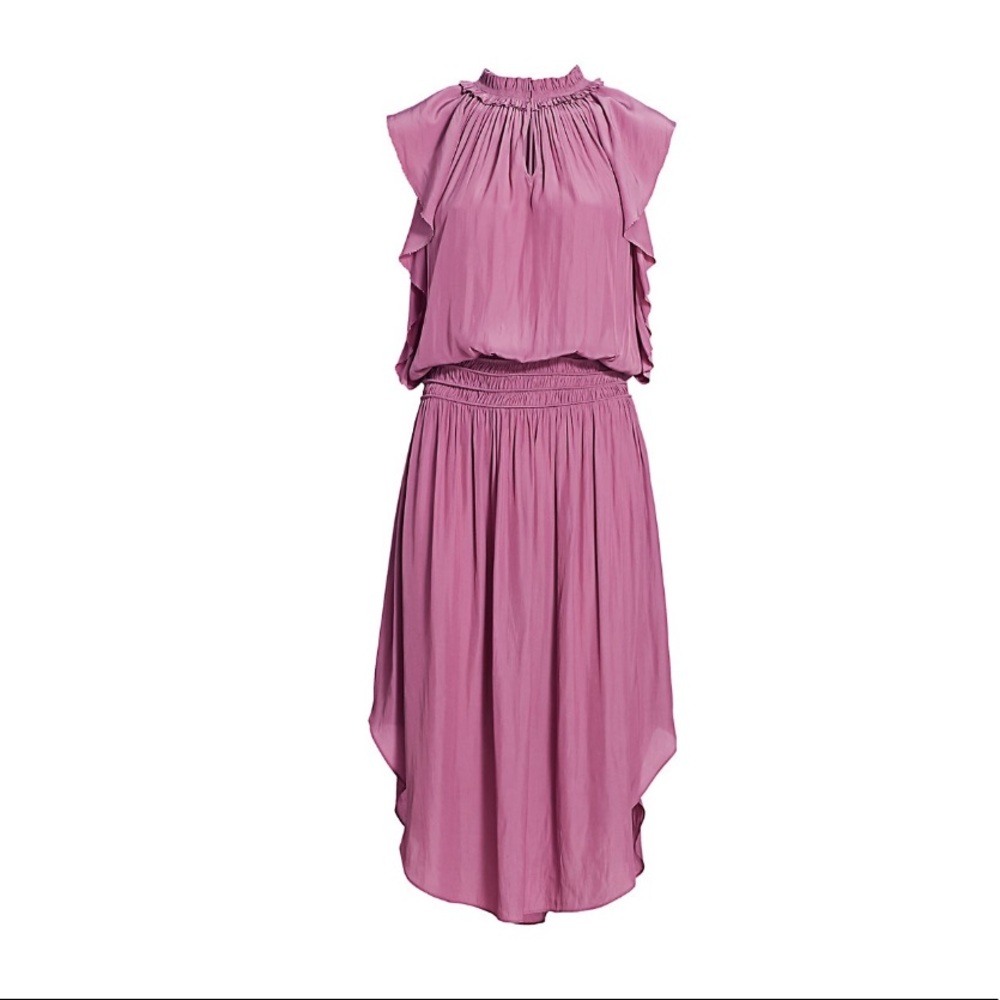 RAMY BROOK WREN MIDI DRESS MAUVE